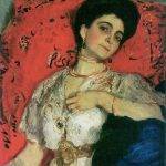 Վալենտին Սերով. «Մարիա Ակիմովայի դիմանկարը» (1908)