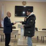 ԲՊՀ-ում շնորհակալագրեր են հանձնել 44-օրյա պատերազմի մասնակից ուսանողներին, հարգել զոհվածների հիշատակը