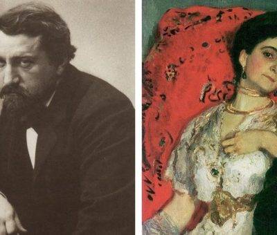 Վալենտին Սերովն ու Մարիա Ակիմովայի դիմանկարը