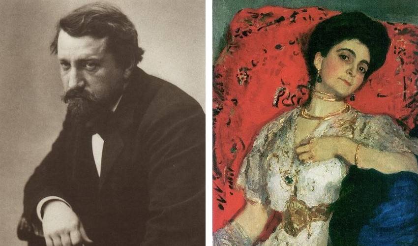 Վալենտին Սերովն ու Մարիա Ակիմովայի դիմանկարը