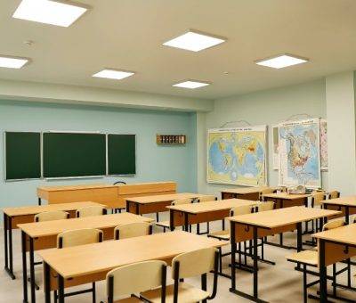 Աշխարհագրությանդասասենյակ՝ Փոքր Վեդիի միջնակարգ դպրոցում