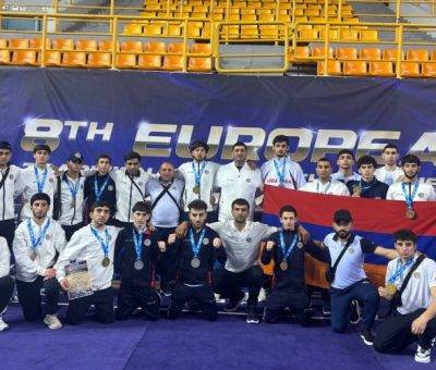 Հայաստանի ուշուի հավաքականը 19 մեդալ է նվաճել Եվրոպայի 8-րդ առաջնությունում