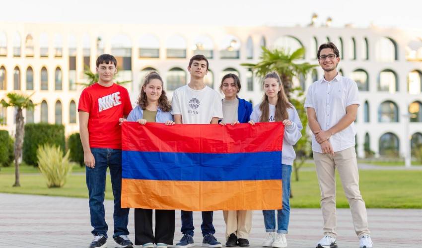 Ֆիզմաթ դպրոցի թիմն Աստղագիտության միջազգային օլիմպիադայում արժանացել է 3 ոսկե և 2 արծաթե մեդալների