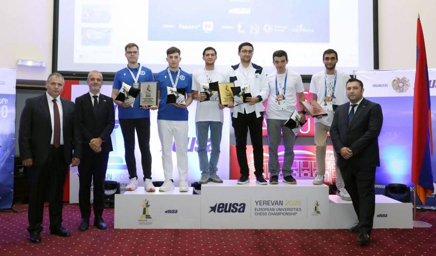 ՀՖԿՍՊԻ-ի շախմատիստ ուսանողները՝ Եվրոպայի համալսարանների առաջնության հաղթողներ