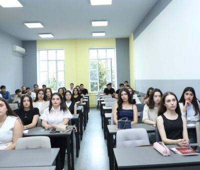 ՀՊՏՀ ուսանողները լսարանում