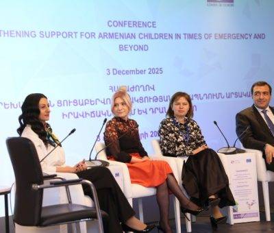 Արաքսիա Սվաջյանը մասնակցել է «Հայ երեխաների աջակցության ամրապնդում արտակարգ իրավիճակներում և դրանից հետո» թեմայով համաժողովին