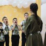 Լուսակն գյուղի նորակառույց դպրոցում ամանորյա տրամադրություն էր