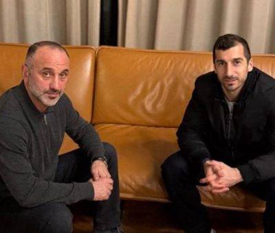 Հենրիխ Մխիթարյանը հանդիպել է Եղիշե Մելիքյանի հետ