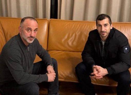 Հենրիխ Մխիթարյանը հանդիպել է Եղիշե Մելիքյանի հետ