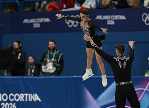 Գեղասահորդներ Կարինա Ակոպովան ու Նիկիտա Ռախմանինը Միլանի օլիմպիական խաղերում