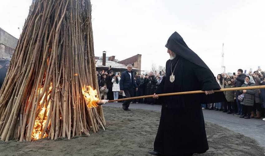 Մայր Աթոռում կատարվեց Տեառնընդառաջի նախատոնակը