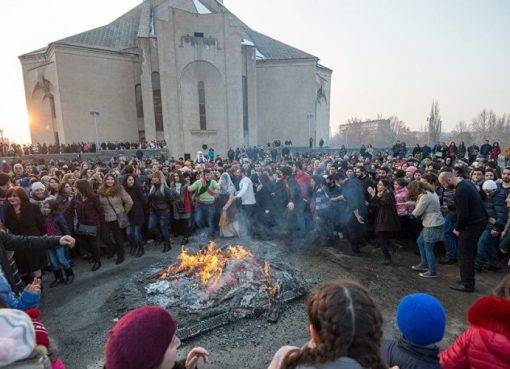 Տեառնընդառաջի խարույկ