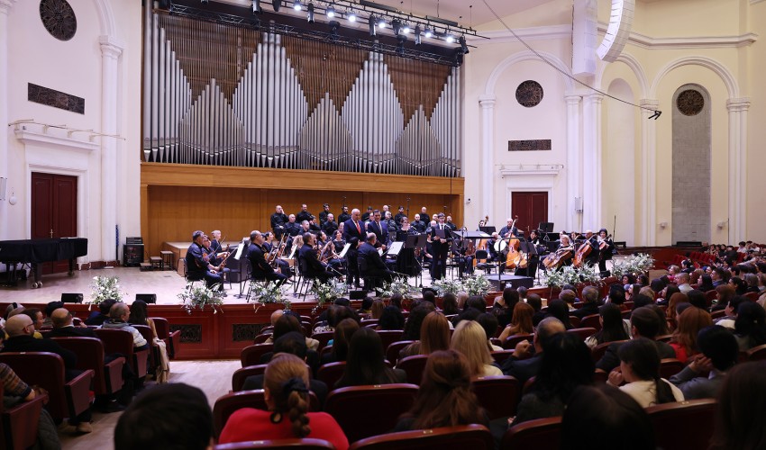 «Բաթումի» անսամբլը և Բաթումիի պետական նվագախումբը «Արամ Խաչատրյան» համերգասրահում