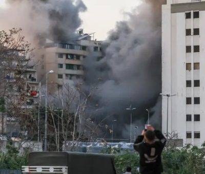 Իսրայելյան ԱԹՍ-ն հարված է հասցնում Բեյրութում (Լիբանան)