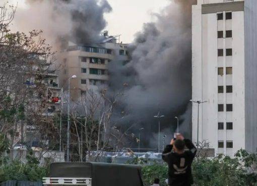 Իսրայելյան ԱԹՍ-ն հարված է հասցնում Բեյրութում (Լիբանան)