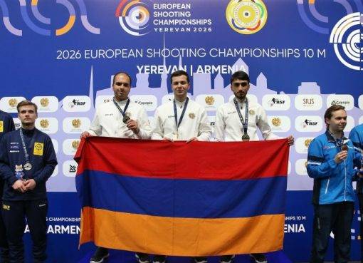 Հրաձգության ԵԱ. Հայաստանը կրկին ոսկե ու արծաթե մեդալներ ունի