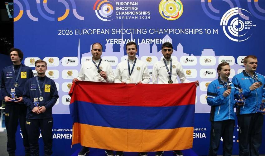 Հրաձգության ԵԱ. Հայաստանը կրկին ոսկե ու արծաթե մեդալներ ունի