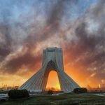 Իրանի մայրաքաղաք Թեհրանը հրթիռակոծության ժամանակ