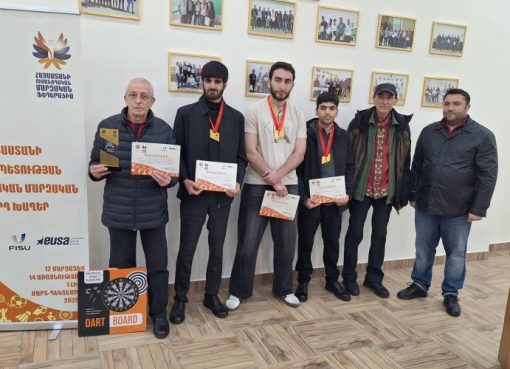 ԵՊՀ հրաձգության թիմը՝ ՀՀ ուսանողական մարզական խաղերի հաղթող