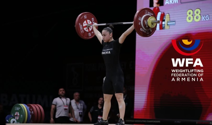 Ալեքսանդրա Գրիգորյանը երկրորդ անգամ դարձել է ծանրամարտի Եվրոպայի փոխչեմպիոն