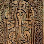 1188 թվականին թվագրվող հայկական եկեղեցու փայտյա դռան փեղկը Հայաստանի պատմության թանգարանում