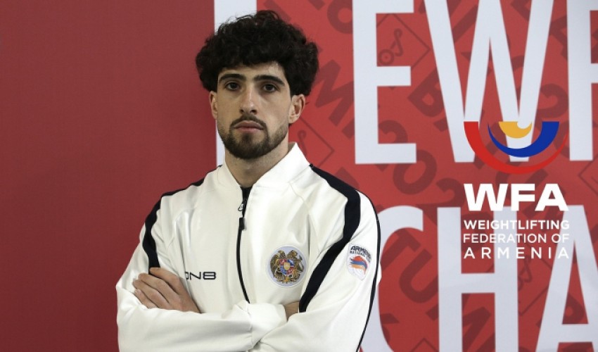 Գառնիկ Չոլաքյանը՝ ծանրամարտի Եվրոպայի փոխչեմպիոն