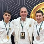 Համլետ Մանուկյանը՝ ոսկե, Արթուր Ավետիսյանը՝ արծաթե մեդալակիր