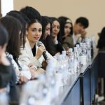 Ժաննա Անդրեասյանը հանդիպել է բուհերի ուսանողների հետ