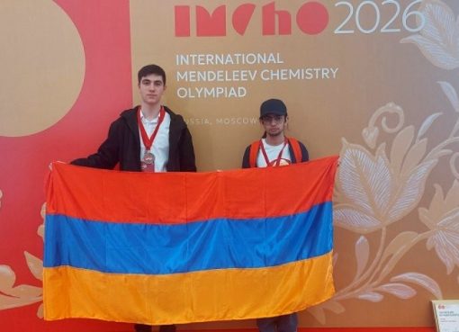 Բրոնզե մեդալ՝ քիմիայի Մենդելեևյան 60-րդ միջազգային օլիմպիադայում