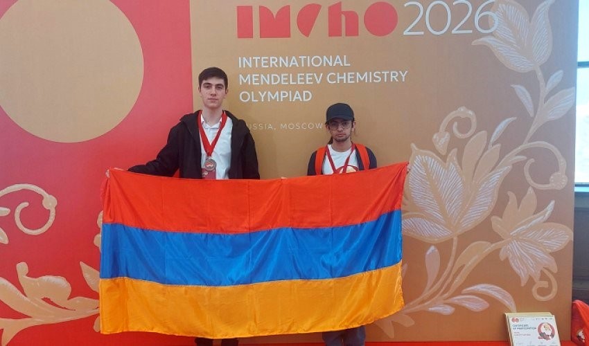 Բրոնզե մեդալ՝ քիմիայի Մենդելեևյան 60-րդ միջազգային օլիմպիադայում