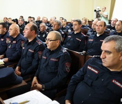 Ոստիկանությունը պատրաստվում է «Վերջին զանգին»