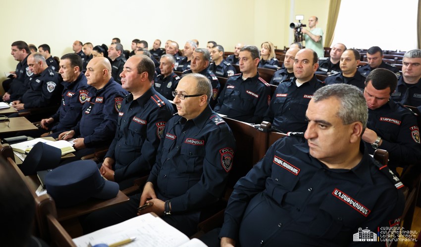 Ոստիկանությունը պատրաստվում է «Վերջին զանգին»