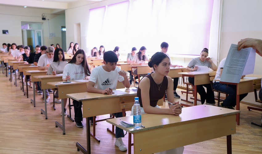«Հայոց լեզու և հայ գրականություն» առարկայի միասնական քննությունը Երևանի Ջոն Կիրակոսյանի անվան թիվ 20 հիմնական դպրոցում (23 հունիսի, 2026 թ.)
