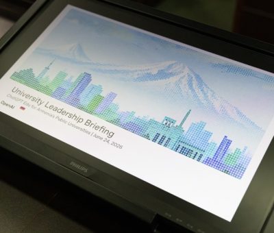 ՕփենԷյԱյ–ի պատվիրակությունը ԵՊՀ-ում ներկայացրել է ChatGPT Edu հարթակը