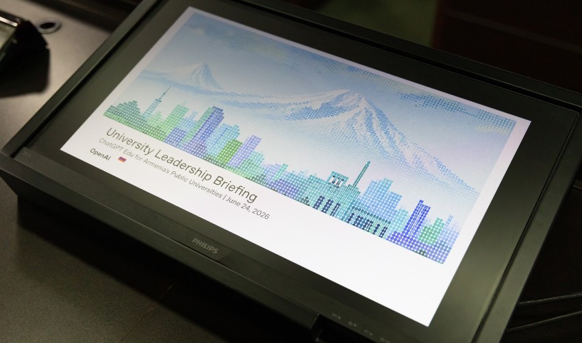 ՕփենԷյԱյ–ի պատվիրակությունը ԵՊՀ-ում ներկայացրել է ChatGPT Edu հարթակը