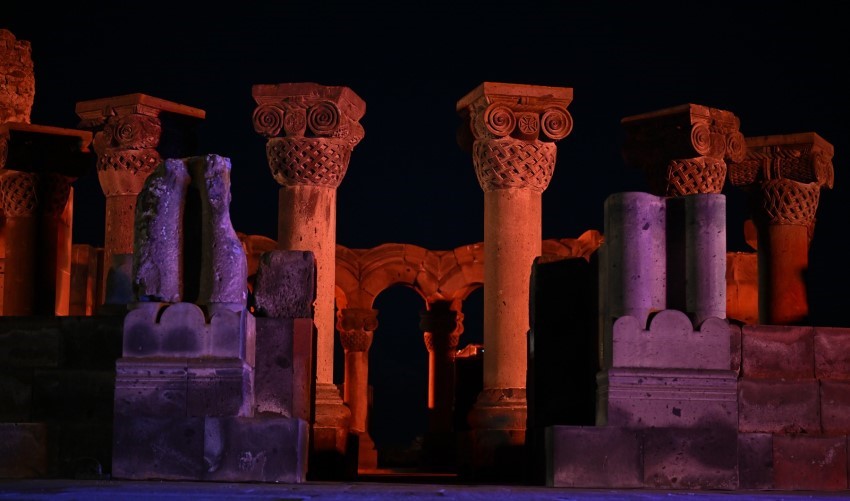 Զվարթնոցի արգելոց-թանգարանը՝ նոր լույսերի մեջ