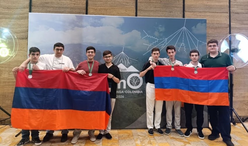 Հայ դպրոցականները 5 մեդալ են նվաճել Ֆիզիկայի 56-րդ միջազգային օլիմպիադայում