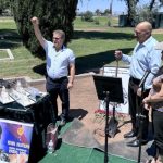Ֆրեզնոյում տեղի է ունեցել Մոնթե Մելքոնյանի հուշարձանի հիմնարկեքի արարողությունը