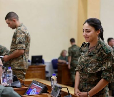 Ռազմական ակադեմիայի շրջանավարտները նշանակվեցին սպայական պաշտոնների