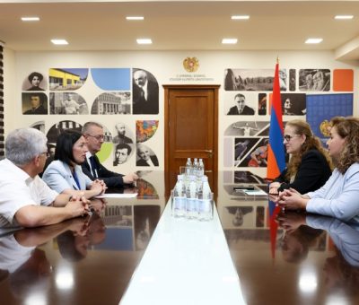 Ժաննա Անդրեասյանն ընդունել է Եվրոպական բարձրագույն կրթության որակի ապահովման ասոցիացիայի (ENQA) նախագահ Դանիելա Քրիստինա Գիցուլիկային