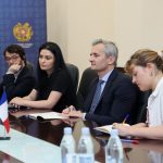 ԿԳՄՍ նախարարը հանդիպել է Ֆրանսիայի Ժան Մուլեն Լիոն 3 համալսարանի նախագահ Ժիլ Բոննեի հետ