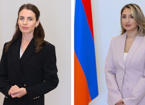 Քրիստինա Թաթարյանն ու Աննա Բաբաջանյանը
