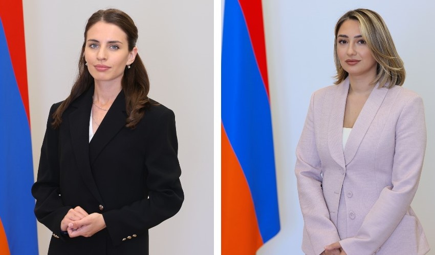 Քրիստինա Թաթարյանն ու Աննա Բաբաջանյանը