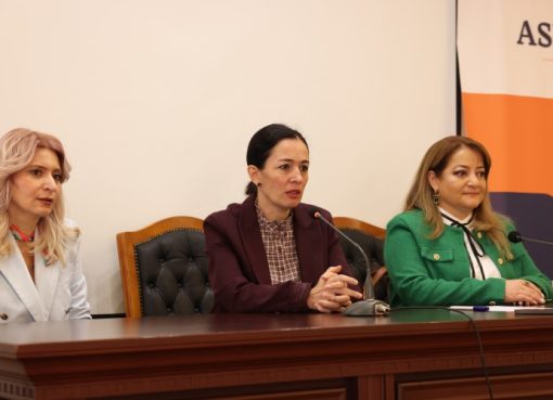 Ժաննա Անդրեասյանը ՀՊՄՀ-ում ներկայացրել է համալսարանի ռեկտորի նորանշանակ ժամանակավոր պաշտոնակատար Արաքսիա Սվաջյանին
