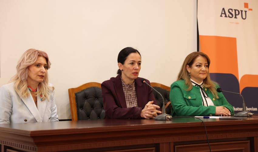 Ժաննա Անդրեասյանը ՀՊՄՀ-ում ներկայացրել է համալսարանի ռեկտորի նորանշանակ ժամանակավոր պաշտոնակատար Արաքսիա Սվաջյանին