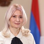 Հայկական պետական մանկավարժական համալսարանի (ՀՊՄՀ) ռեկտորի պաշտոնակատար Արաքսիա Սվաջյանը