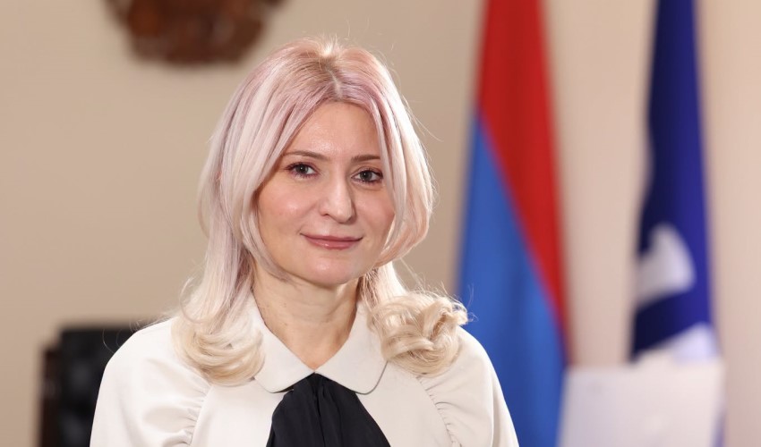 Հայկական պետական մանկավարժական համալսարանի (ՀՊՄՀ) ռեկտորի պաշտոնակատար Արաքսիա Սվաջյանը